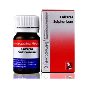 Dr. Reckeweg Calcarea Sulf Tablet Biochemic Tablet Size 20g