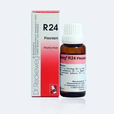 Dr. Reckeweg R24 Pleurisy, Intercostal Neuralgia ( ফুসফুসের ঝিল্লি  প্রদাহ ও পাঁজরের মধ্যবর্তী স্থানের স্নাযুশুলের ড্রপস) 22ml