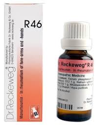 Dr. Reckeweg R46 In Rheumatism of fore arms and hands drops 22ml