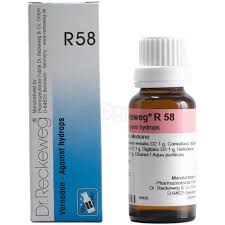 Dr. Reckeweg R58 Against hydrops, Stimulates the renal function Drops 22ml