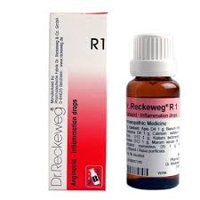 Dr. Reckewege R1 Drops Inflamation, Fever & Tonsilities Drops 22ml