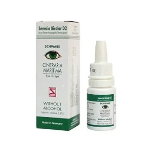 Willmar Schwabe Germany Cineraria Maritima Eye Drops Senecio Bicolor D2 (10ml)